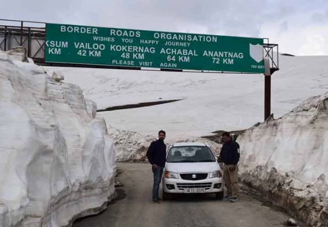 Sinthan Top is a beautiful mountain pass