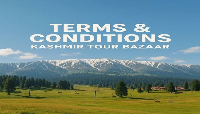 Terms & Conditions – Kashmir Tour Bazaar